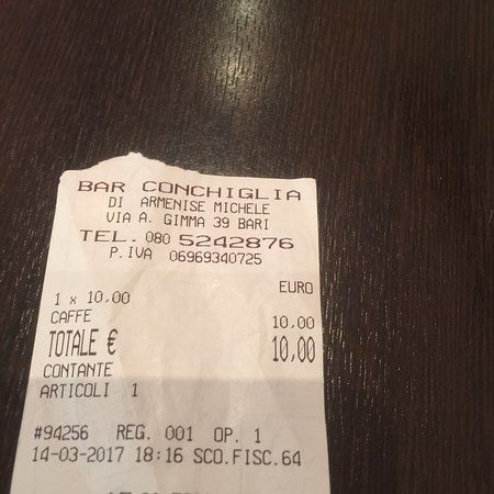 Conchiglia Bar